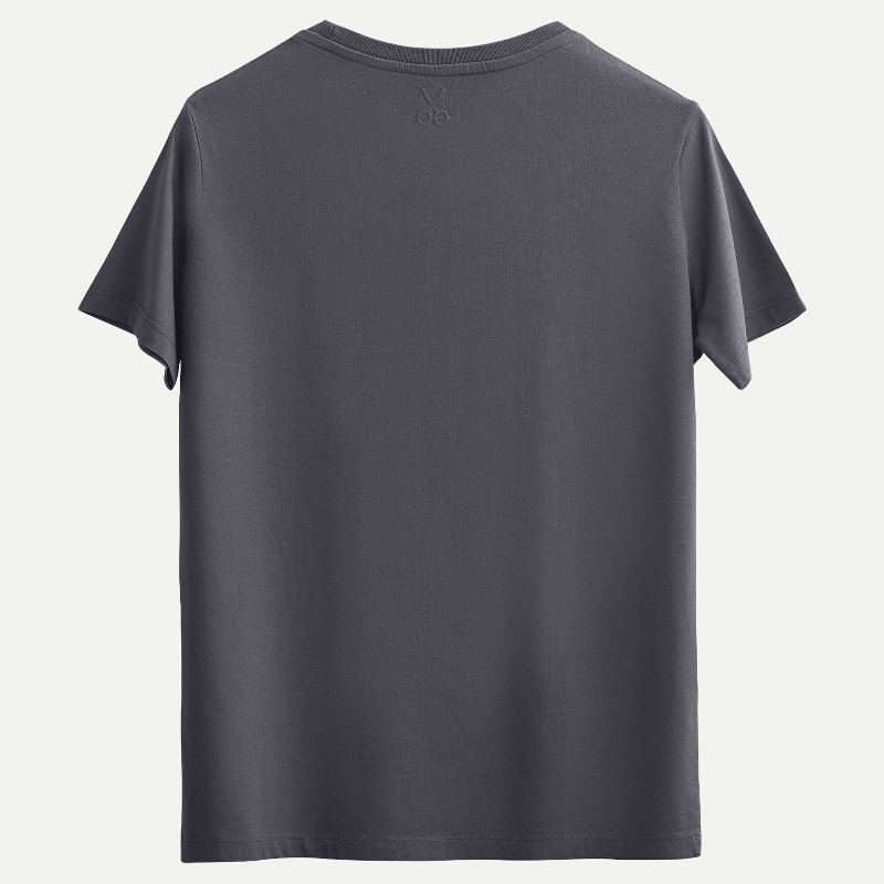 KAFT Mürdüm Kadın Regular Basic Tişört Regular - Plum - 2